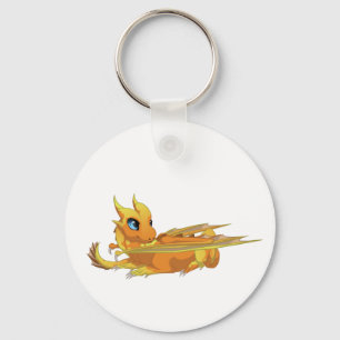 Gelassen uns gehen Drache Schlüsselanhänger