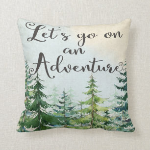 Gelassen uns gehen Sie auf ein Kissen