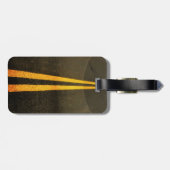 Gelassen uns gehen Sie auf eine Straßenreise Gepäckanhänger (Rückseite horizontal)