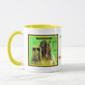 Gelassen uns gehen Sie zurück in Zeit! Zwei-Ton Tasse (Links)