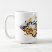 Gelassen uns gehen WandTasse des Zuhause-OAS durch Kaffeetasse (Links)