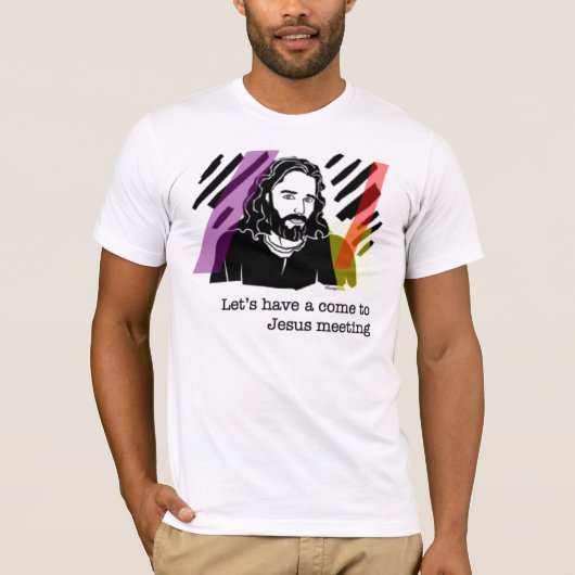 Gelassen uns haben Sie gekommen zu Jesus-Sitzung T-Shirt (Vorderseite)
