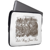 Gelassen uns haben Sie irgendein Tee-Märchenland Laptopschutzhülle (Vorne Rechts)