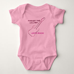 Gelassen uns in Rosa-Säuglings-T - Shirt schaukel