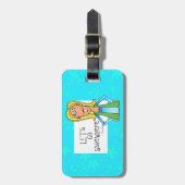 Gelassen uns irgendwo gehen Gepäckumbau Gepäckanhänger (Vorderseite vertikal)