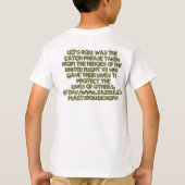 Gelassen uns Jungen-T-Shirt rollen T-Shirt (Rückseite)