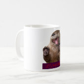 Gelassen uns machen Sie - Otter-Tasse aus Kaffeetasse (Vorderseite Links)