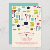 Gelassen uns mischen Sie oben etwas Spaß - Einladung (Vorne/Hinten)