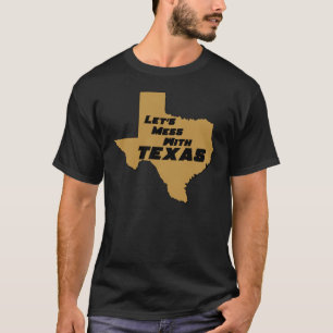 Gelassen uns mit Texas Brown verwirren T-Shirt