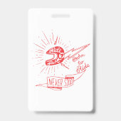 Gelassen uns Radfahrer reiten Ausweis (Rückseite)