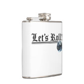 Gelassen uns rollen! Flasche Flachmann (Rechts)