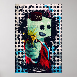 Gelassen uns rollen poster