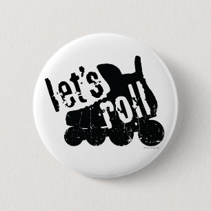 Gelassen uns rollen (Rollen-Hockey) Button