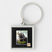 Gelassen uns sehen Sie, wenn sie bemerkt Schlüsselanhänger (Vorne)