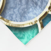 Gelassen uns seien Sie Meerjungfrauen Fleecedecke (Ecke)