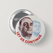 Gelassen uns setzen Sie jugate - Knopf fort Button (Vorne & Hinten)