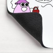 Gelassen uns streifen mousepad (Ecke)