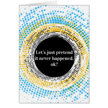 Gelassen uns täuschen Sie es einfach geschah nicht