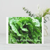 Gelassen uns unterhalten Sie Sie Einladung (Stehend Vorderseite)