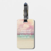 Gelassen uns wegWanderlust laufen lassen Gepäckanhänger (Rückseite vertikal)