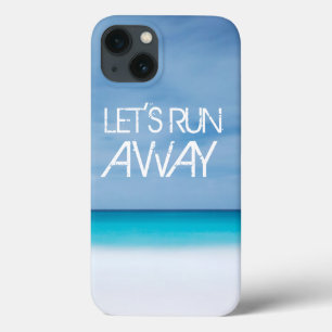 Gelassen uns wegzitatreise-Sprichwort-Strandozean Case-Mate iPhone Hülle