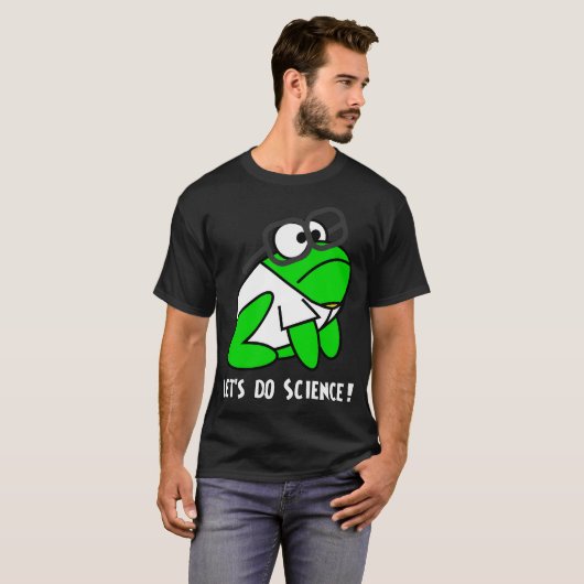 Gelassen uns Wissenschaft tun! T-Shirt (Vorne ganz)