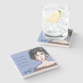 GELASSEN, WAS SIE LIEBE SIND, WAS SIE TUN STEINUNTERSETZER (Seitenansicht)