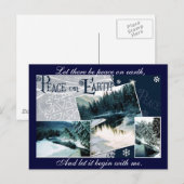 Gelassen Weltfrieden Postkarte (Vorne/Hinten)