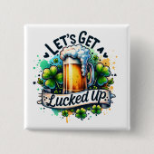 Gelassen werden gelockt button (Vorderseite)