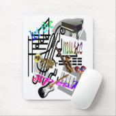 Gelassene-d-MusikSpeak mousepad (Mit Mouse)
