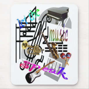 Gelassene-d-MusikSpeak mousepad