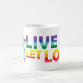Gelassene LiveLiebe Mangans Kaffeetasse (Mittel)