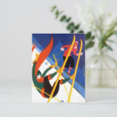 "GELASSENE US GEHEN SKI FAHRENDE" EINLADUNG (Stehend Vorderseite)