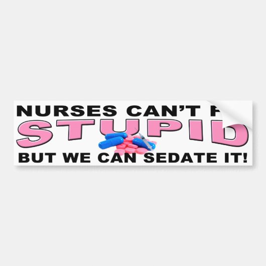 GELASSENES DUMMES AUTOAUFKLEBER (Vorne)