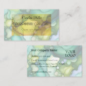 Gelassenheit beim Umweltberater Visitenkarte (Vorne/Hinten)