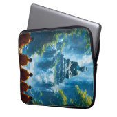 Gelassenheit der fünf Mönche Laptopschutzhülle (Vorderseite Links)