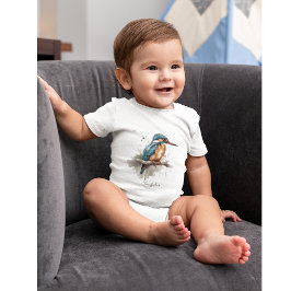 Gelassenheit des Kingfisher Baby Strampler