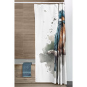 Gelassenheit des Kingfisher Duschvorhang