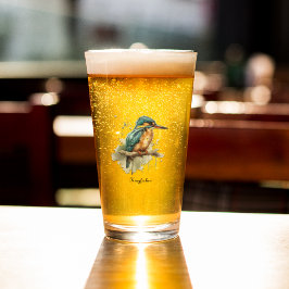 Gelassenheit des Kingfisher Glas