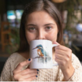 Gelassenheit des Kingfisher Kaffeetasse