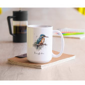 Gelassenheit des Kingfisher Kaffeetasse