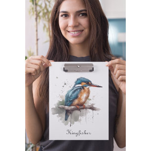 Gelassenheit des Kingfisher Klemmbrett