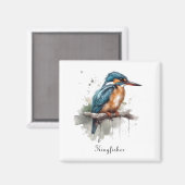 Gelassenheit des Kingfisher Magnet (Vorderseite/Rückseite)