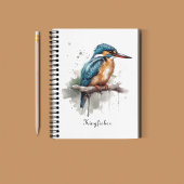 Gelassenheit des Kingfisher Notizblock