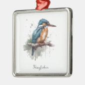Gelassenheit des Kingfisher Ornament Aus Metall (Links)