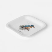 Gelassenheit des Kingfisher Pappteller (Gewinkelt)