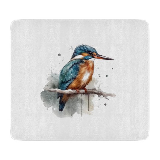 Gelassenheit des Kingfisher Schneidebrett (Vorderseite)