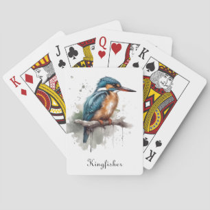 Gelassenheit des Kingfisher Spielkarten