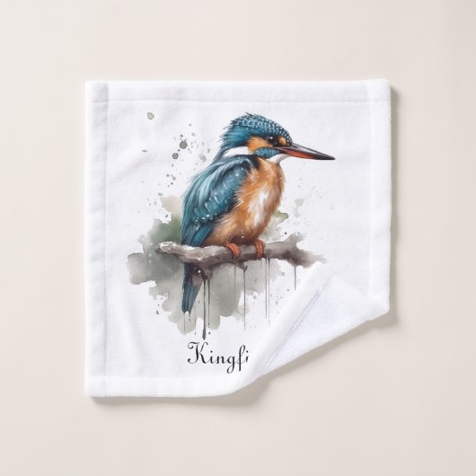 Gelassenheit des Kingfisher Waschlappen (Waschlappen)
