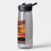 Gelassenheit Gebet Orange Sonnenuntergang Landscha Trinkflasche (Links)